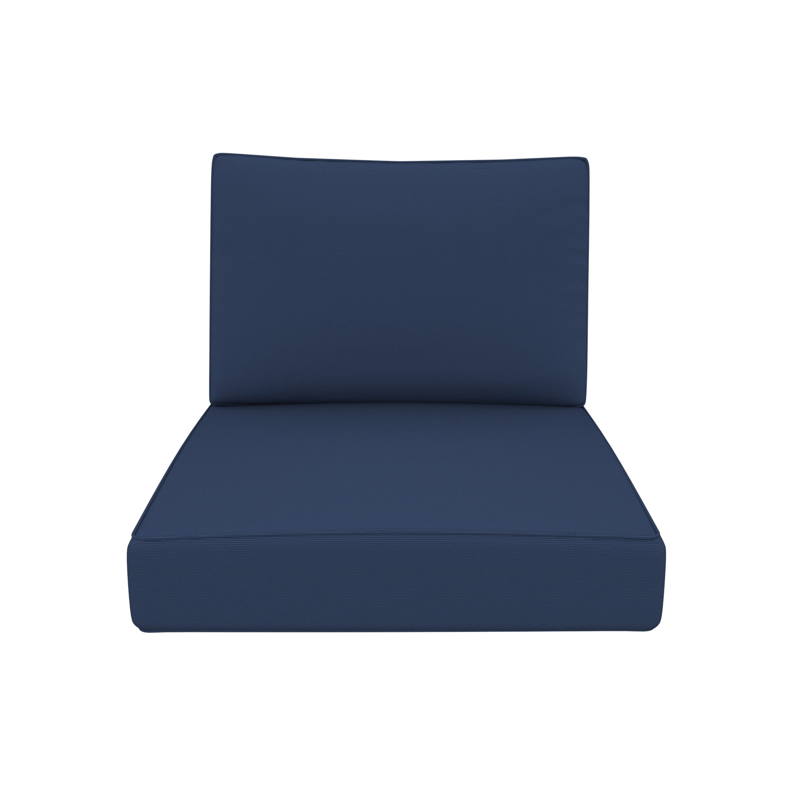 Lani 25" Sunbrella® Seat and Back Cushion, Canvas Navy Sunbrella® Canvas