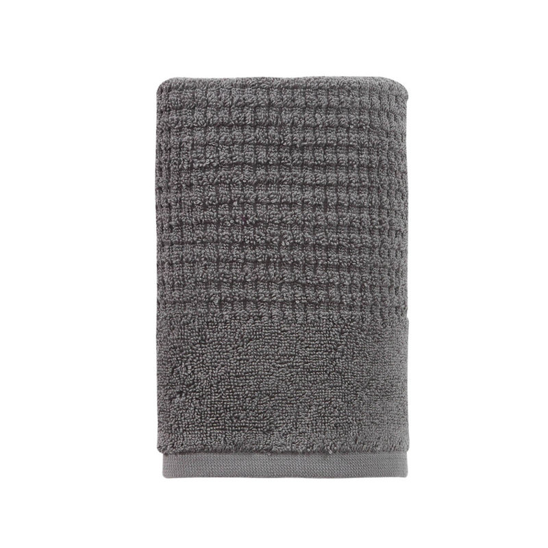 Earline Midweight Hand Towel, Gray
