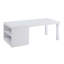 Table basse simple en bois massif Kadden