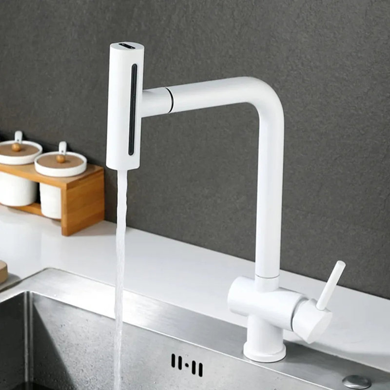 Belfry Kitchen Magdalen Kitchen Faucet, White