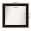 Mezzanine Espresso Non-Beveled Bathroom Wall Mirror-2073528182-2073528013