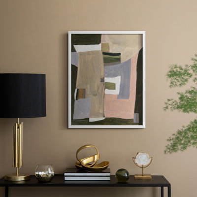 Green Forest II Framed Print - Solid Wood