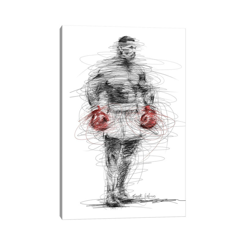 Unreal 1 Piece Wrapped Canvas Wall Art, 30.48 cm H x 45.72 cm W