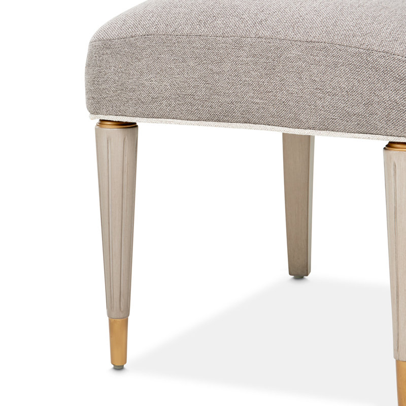St. Charles Vanity Chair - Dove Gray