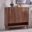 Armoire à chaussures en bois massif