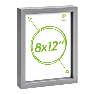 Plastic Box Frame in Grey