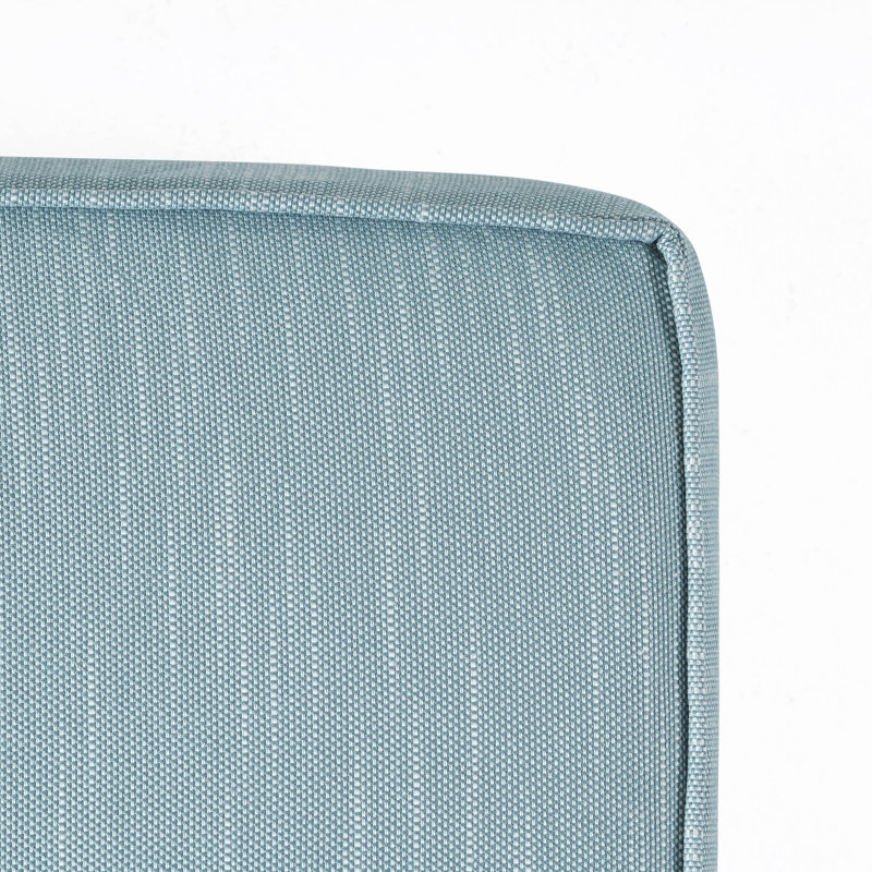 Coussin de siège/dossier d’extérieur en tissu Stella, sarcelle