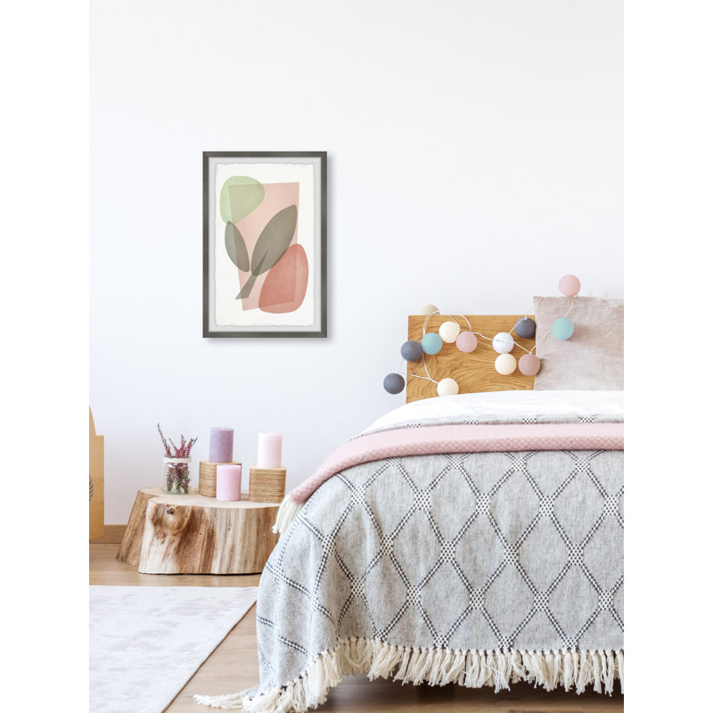 Leaf And Paper - Single Picture Frame Painting, 30 cm H x 20 cm W