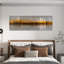 «Golden Cityscape Reflection Abstract Modern Serene City Landscape», art mural-635204908