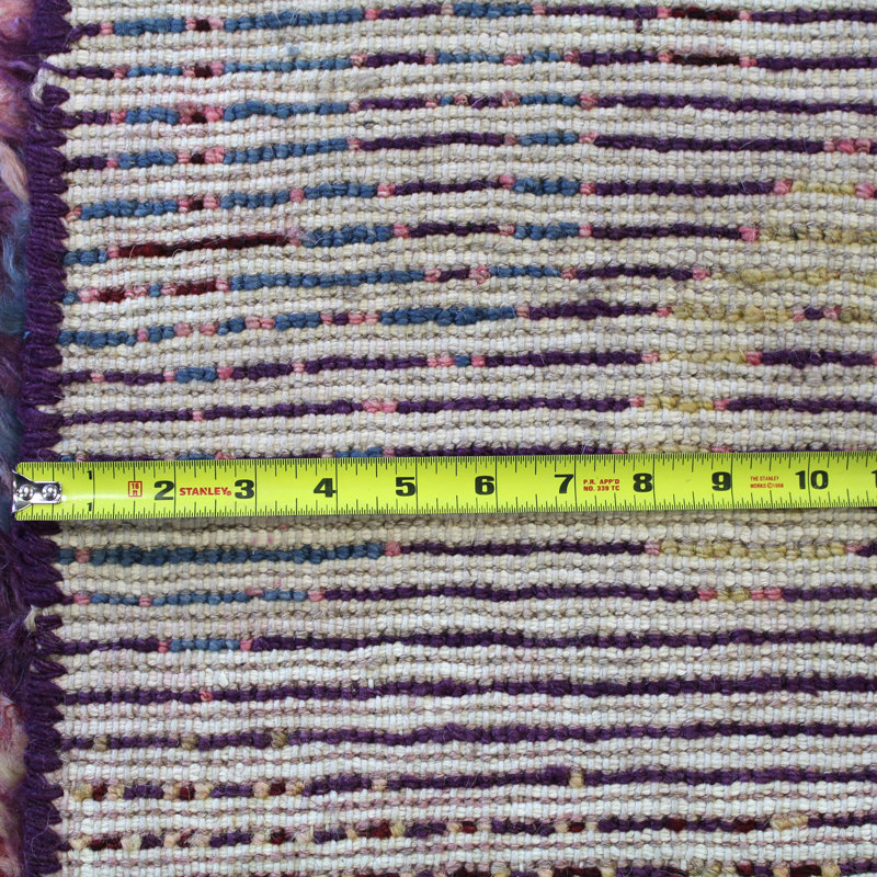 One-of-a-Kind Rectangle 7'10" x 10'4" Hand Knotted Area Rug