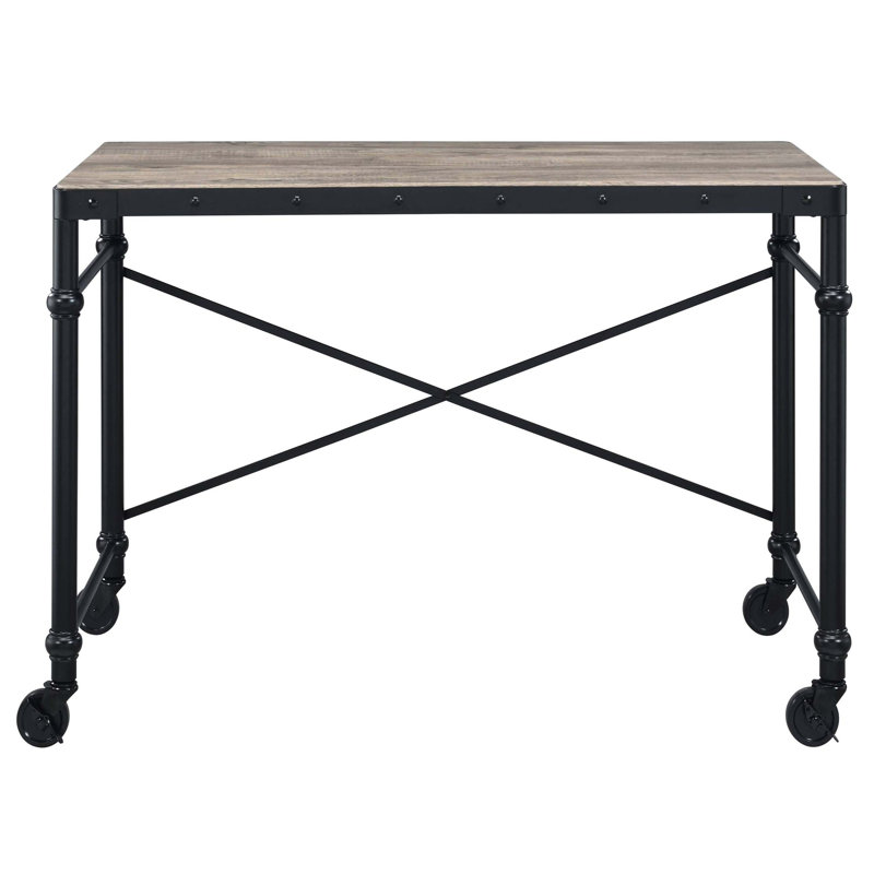 Bureau d'écriture avec roulettes