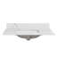 Plateau de meuble-lavabo simple 48 po avec lavabo en quartz - pour remplacement de meuble-lavabo, sans armoire