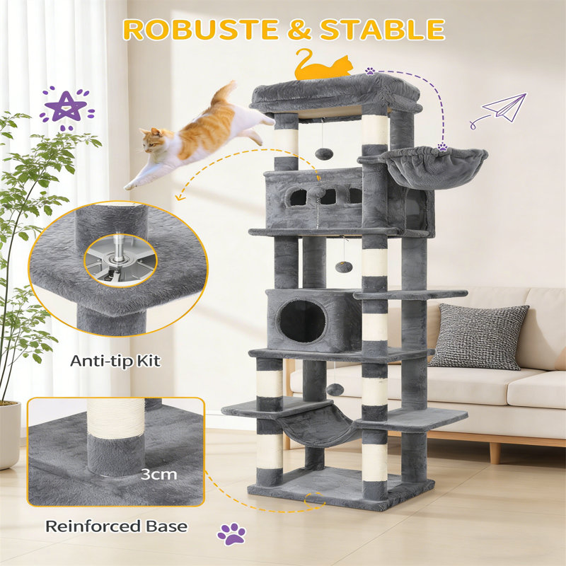 140cm H Cat Tree