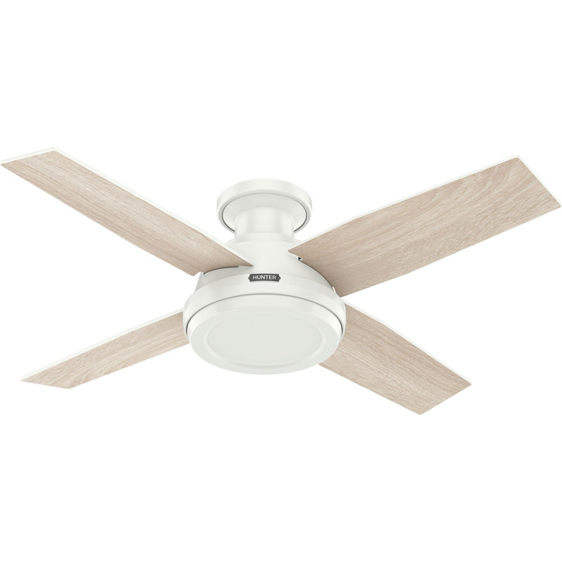Hunter 44 inch Dempsey Low Profile Ceiling Fan and Handheld Remote