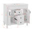 Meuble-lavabo 36 po avec lavabo supérieur, armoire de rangement moderne avec 2 portes à fermeture douce et 2 tiroirs-116830611