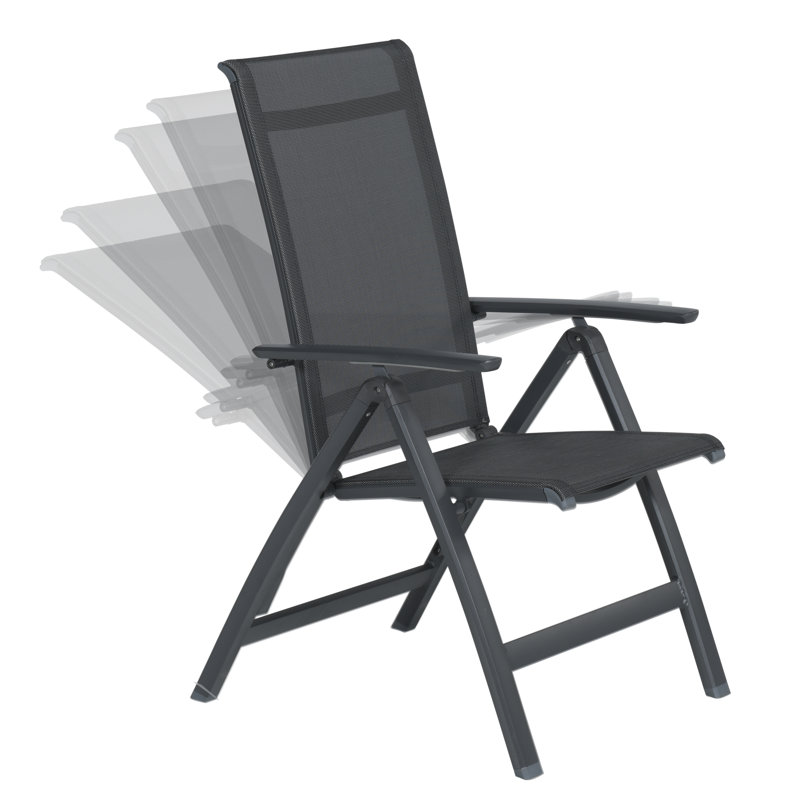 Getz Folding Zero Gravity Chair, Coal black