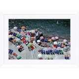 Positano Beach Print by Slim Aarons