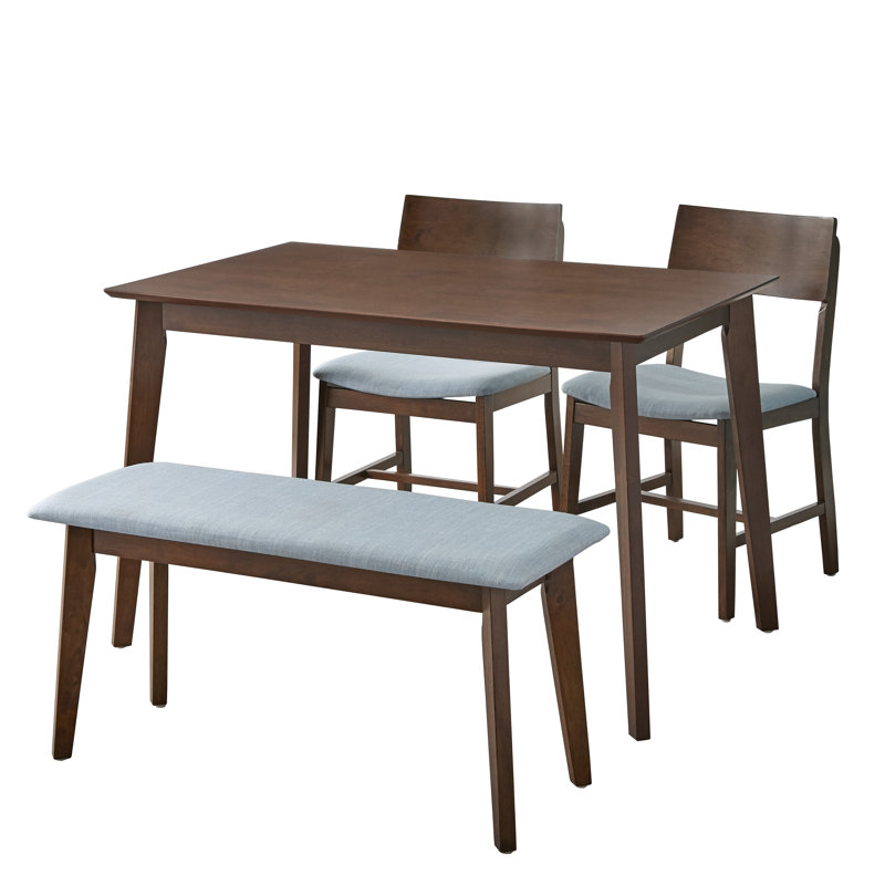 Ensemble repas pour 4 personnes Fasano, Brun et bleu