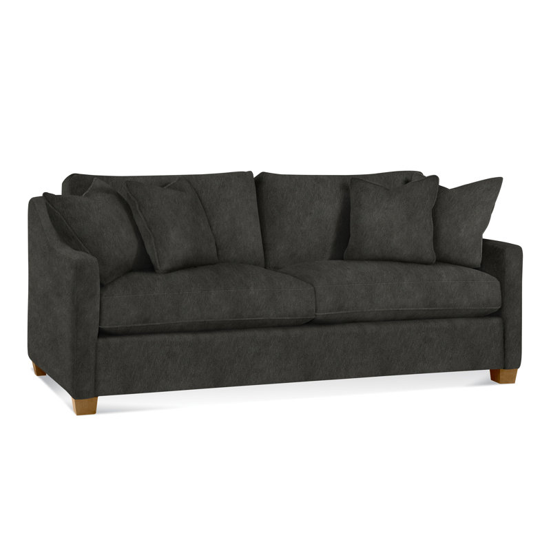 Oliver Sofa, Brown Geometric, 0456-33, Havana