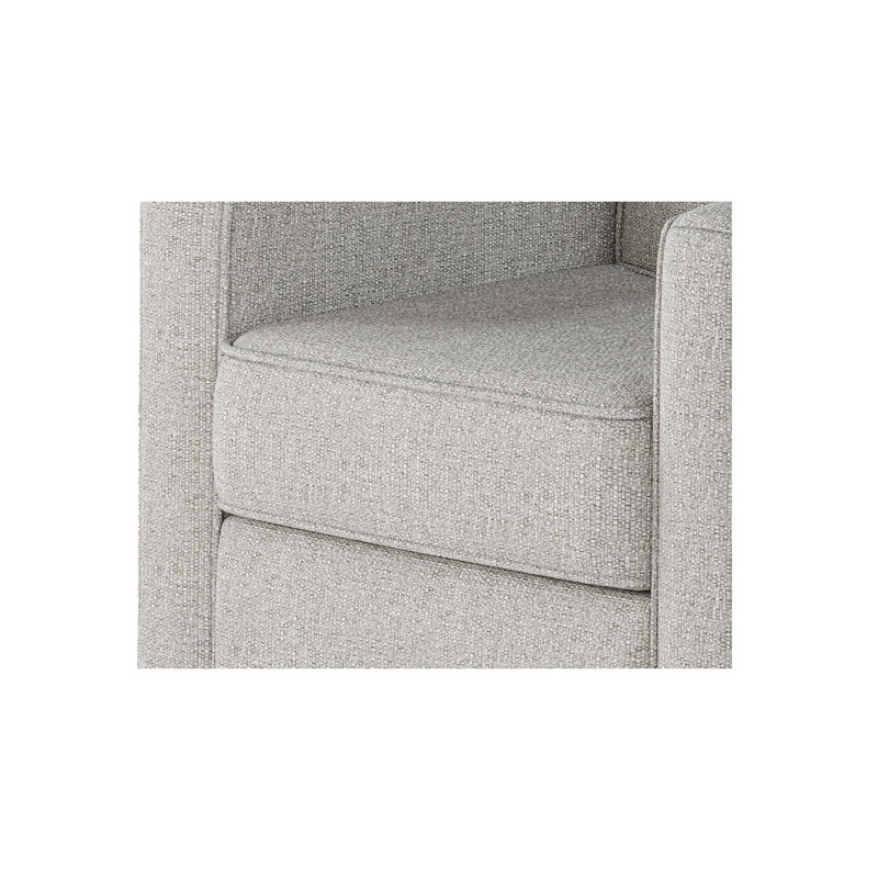 Fauteuil oscillant pivotant Balina Bindi, Métal Cabane à sucre, H 38 po x l 35 po x P 36 po  