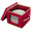Fabric Dining Plates Storage with Felt Dividers Included-1222117278