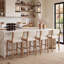 Tabouret de comptoir 26,5 po Makarah-1377365484
