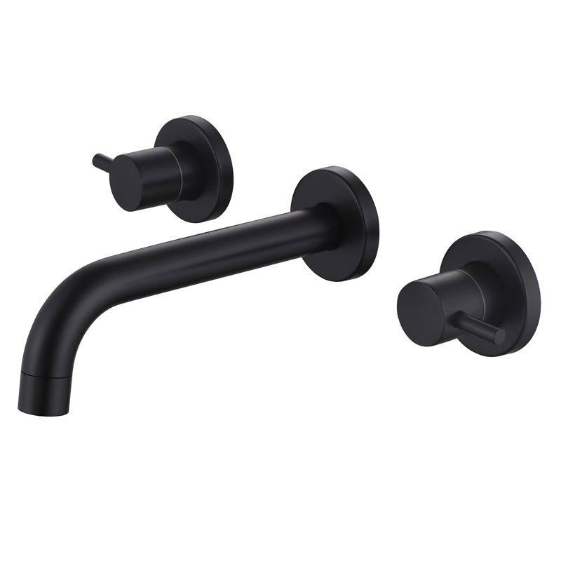 Robinet de baignoire mural haute vitesse, Black