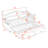 Twin Daybed with Trundle and 2 Drawer Storage MDF Daybed-1233760580