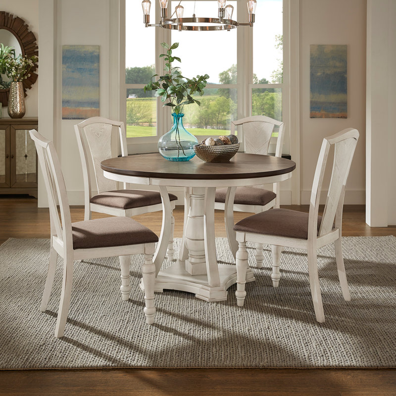 Harry 4 - Person Pedestal Dining Set