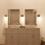 Éclairage pour meuble-lavabo moderne 1 lumière au fini chrome poli-288885240-288885241-288885222