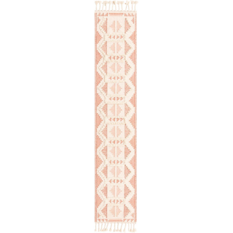 Annunciata Hand Tufted Wool Moroccan Indoor Rug, Runner 2'7" x 13'1"