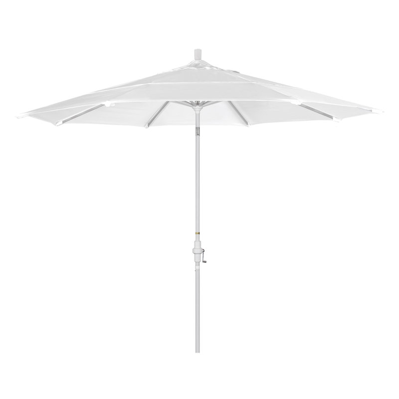 Parasol de marché Broadmeade octogonal Sunbrella, Naturel - polyester