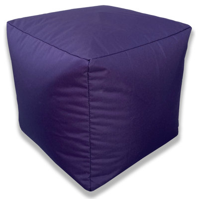 40cm Wide Square Pouffe Ottoman