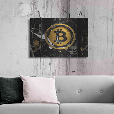 " Bitcoin Splash " by Karen Smith