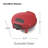 Hamilton Beach® 6-Wedge 8" Round Red Quesadilla Maker