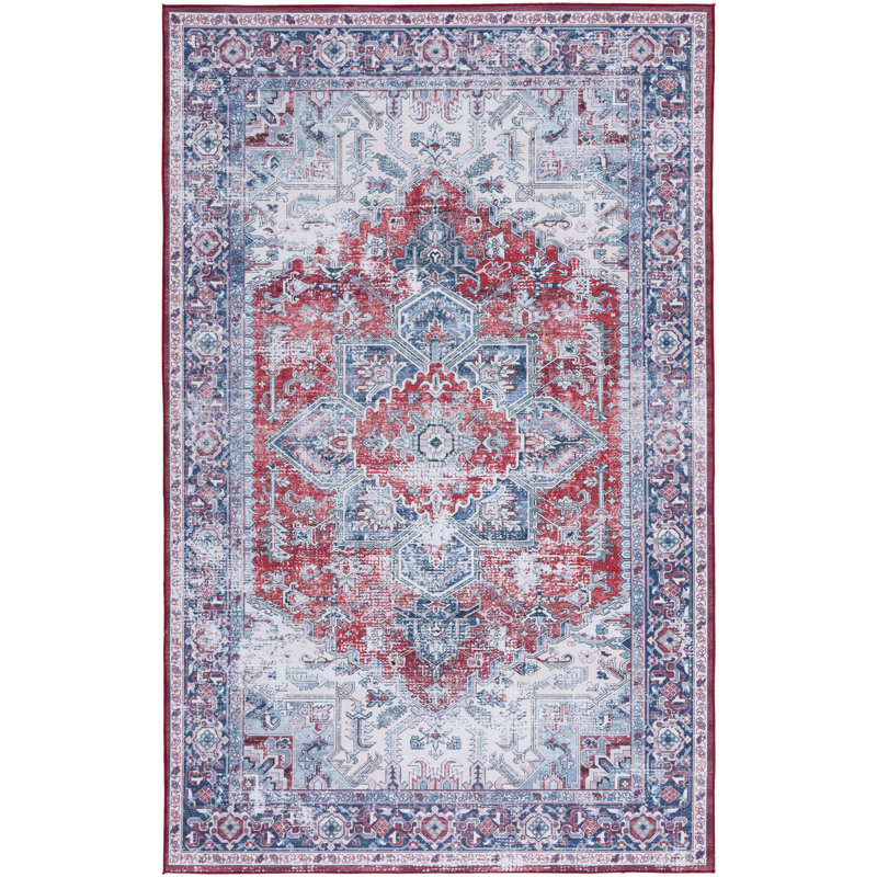 Tucson Performance Machine Washable Oriental Rug, Rectangle 5' x 8'