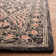 Tapis noir / rouge Rubalcava
