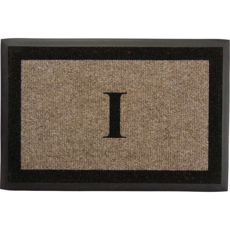 Tapis d'extérieur antidérapant Asai, Taupe, I, l 24 po x L 36 po