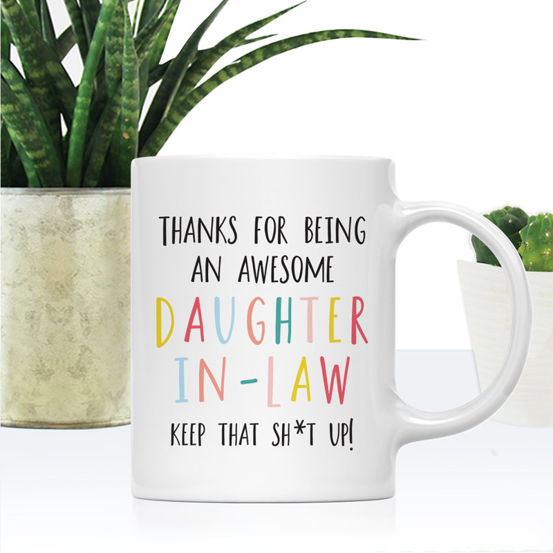 Tasse à café amusante, Belle-fille