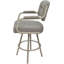 Tabouret de bar pivotant en métal 30 po sur base Warren-110808395-110808439-118571128