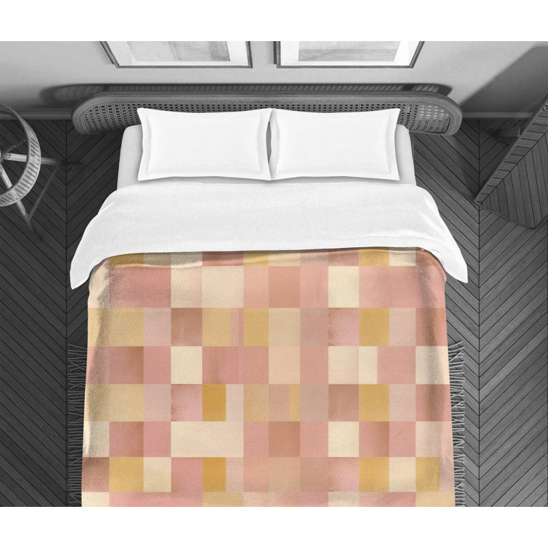 Checkered Comforter, King Comforter