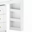 Bureau de meuble-lavabo avec miroir, lumières et rangement abondant, plateau de table rabattable, 7 tiroirs, 9 compartiments, 3 tablettes, 3 modes de couleur, parfait pour la chambre à coucher-556695153