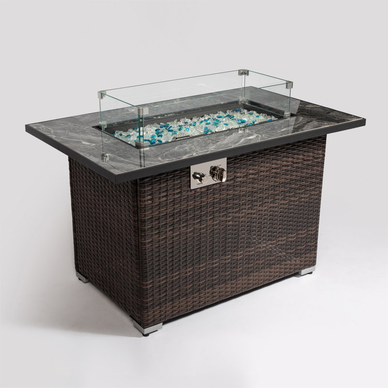 44Inch Outdoor Fire Pit Table