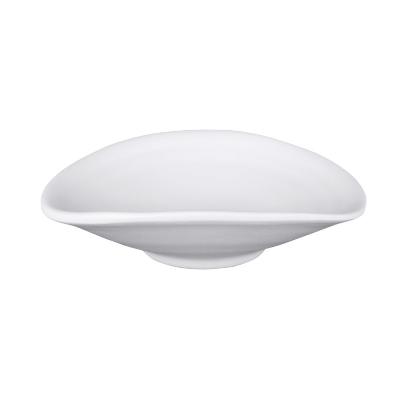 Zen 4" Melamine Bread and Butter Plate, White