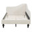 Twin Size L-Shaped Linen Daybed With Solid Wood Legs, Combining Modern Design And Comfortable Seating For Any Room-677473618