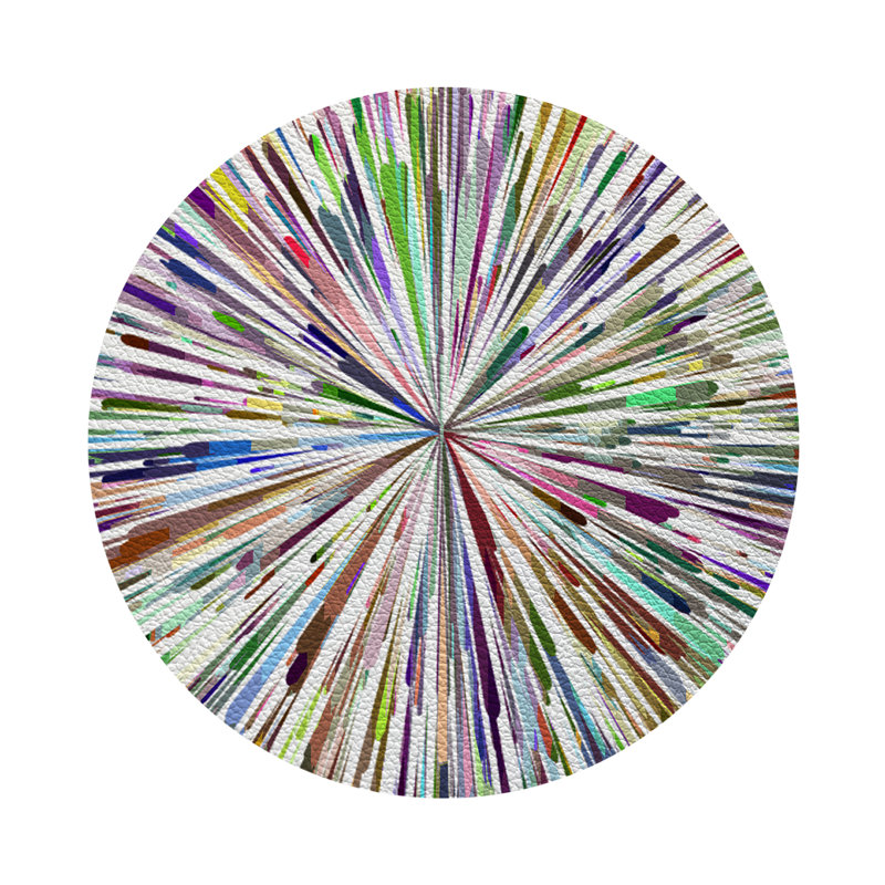 Fireworks Placemat, White