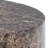 Dice Round Coffee Table Set Of 2 In Brown Marble And Delhi Rough Paper-482837235