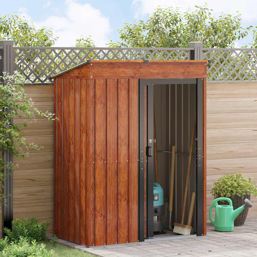 Vidaxl Garden Sheds Metal Outdoor Structure Tool Storage Terrace Patio Home