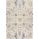 Classic Hand Knotted Floral Area Rug