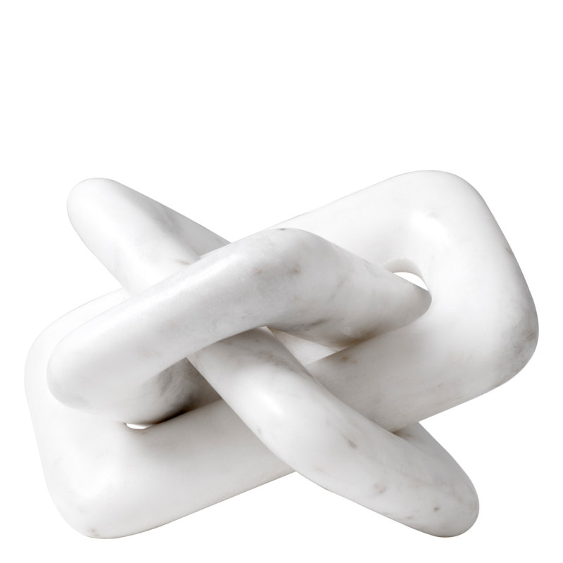 Eras Marble Figurine / Sculpture, White